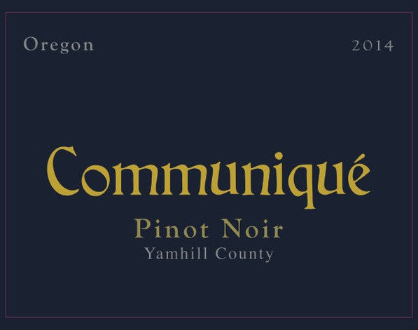 Yamhill County Pinot Noir