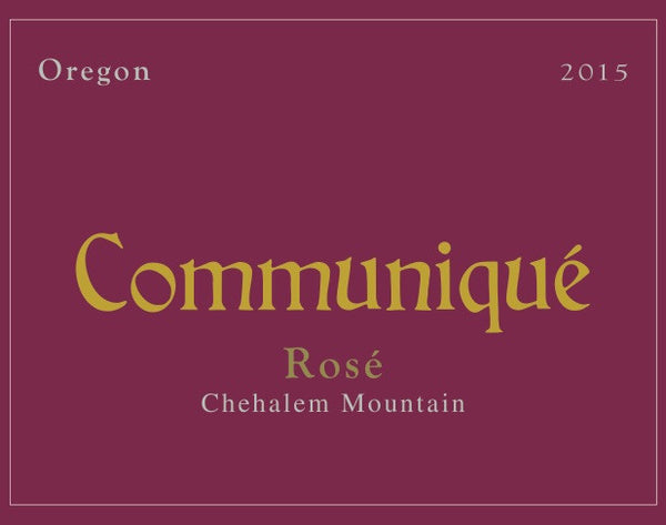 Chehalem Mountain Rosé